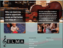 Tablet Screenshot of elmacademy.org.uk